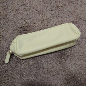 Stoney Clover Lane slim pencil pouch in banana yellow